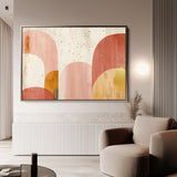 Boho 190 Canvas Art 18" x 24" / 45 x 60 cm / Black