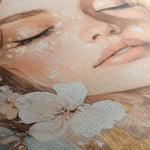 Portrait 190 Canvas Art 18" x 24" / 45 x 60 cm / Black