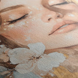 Portrait 190 Canvas Art 18" x 24" / 45 x 60 cm / Black