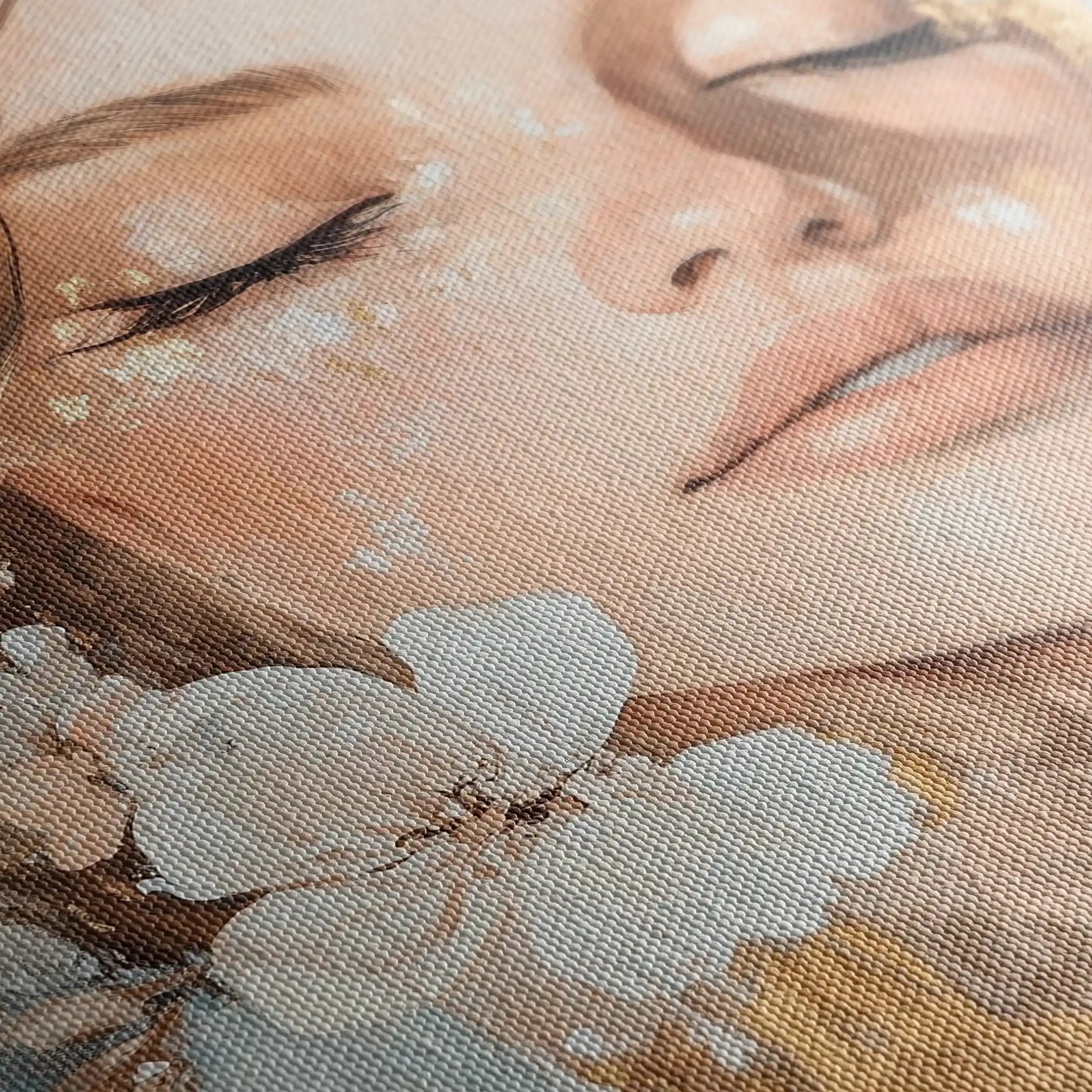 Portrait 190 Canvas Art 60 x 40 cm / Black