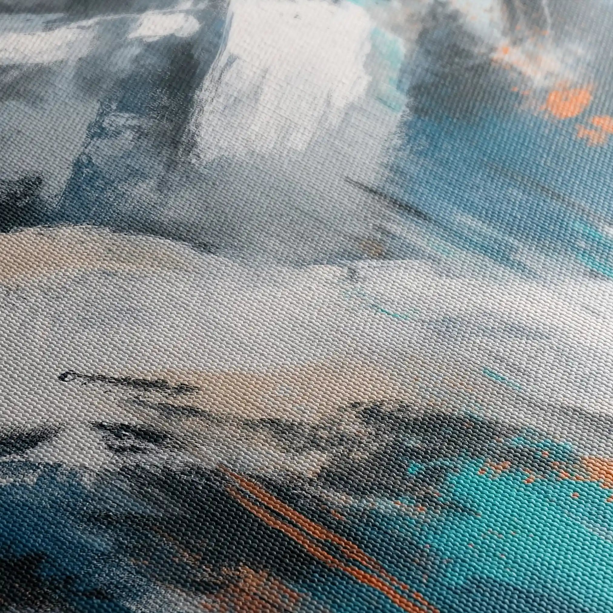Abstract 1900 Canvas Art 60 x 40 cm / Black