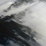 Abstract 1901 Canvas Art 18" x 24" / 45 x 60 cm / Black