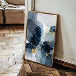 Abstract 1902 Canvas Art 18" x 24" / 45 x 60 cm / Black
