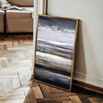 Abstract 1903 Canvas Art 18" x 24" / 45 x 60 cm / Black