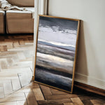 Abstract 1903 Canvas Art 60 x 40 cm / Black