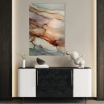 Abstract 1904 Canvas Art 18" x 24" / 45 x 60 cm / Black