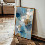 Abstract 1907 Canvas Art 18" x 24" / 45 x 60 cm / Black
