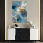 Abstract 1907 Canvas Art 18" x 24" / 45 x 60 cm / Black
