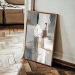 Abstract 1908 Canvas Art 18" x 24" / 45 x 60 cm / Black