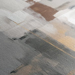 Abstract 1908 Canvas Art 60 x 40 cm / Black
