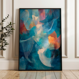 Abstract 1909 Canvas Art 18" x 24" / 45 x 60 cm / Black