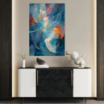 Abstract 1909 Canvas Art 18" x 24" / 45 x 60 cm / Black