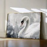 Animals 191 Canvas Art 18" x 24" / 45 x 60 cm / Black