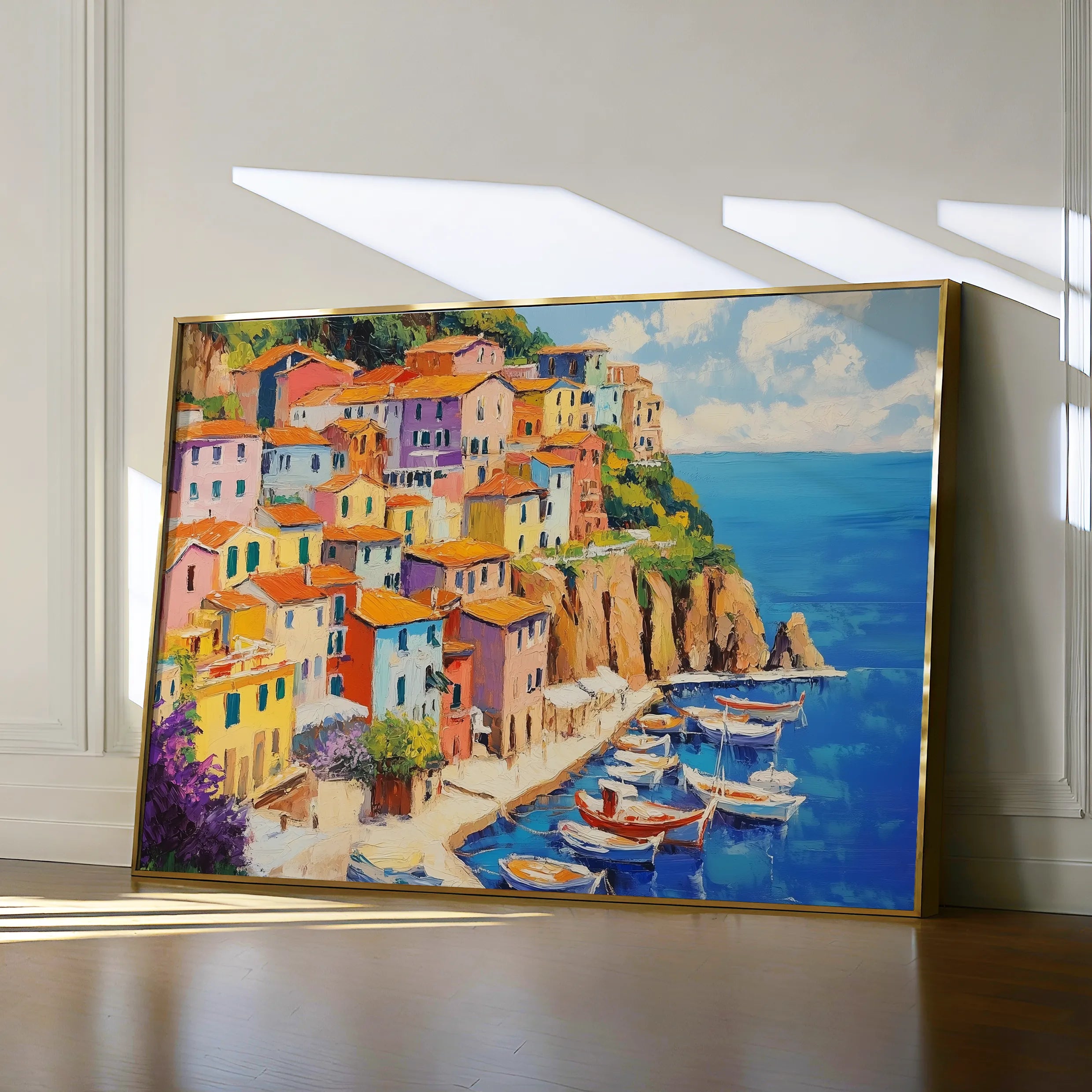 Landscape 191 Canvas Art 18" x 24" / 45 x 60 cm / Black
