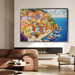 Landscape 191 Canvas Art 18" x 24" / 45 x 60 cm / Black