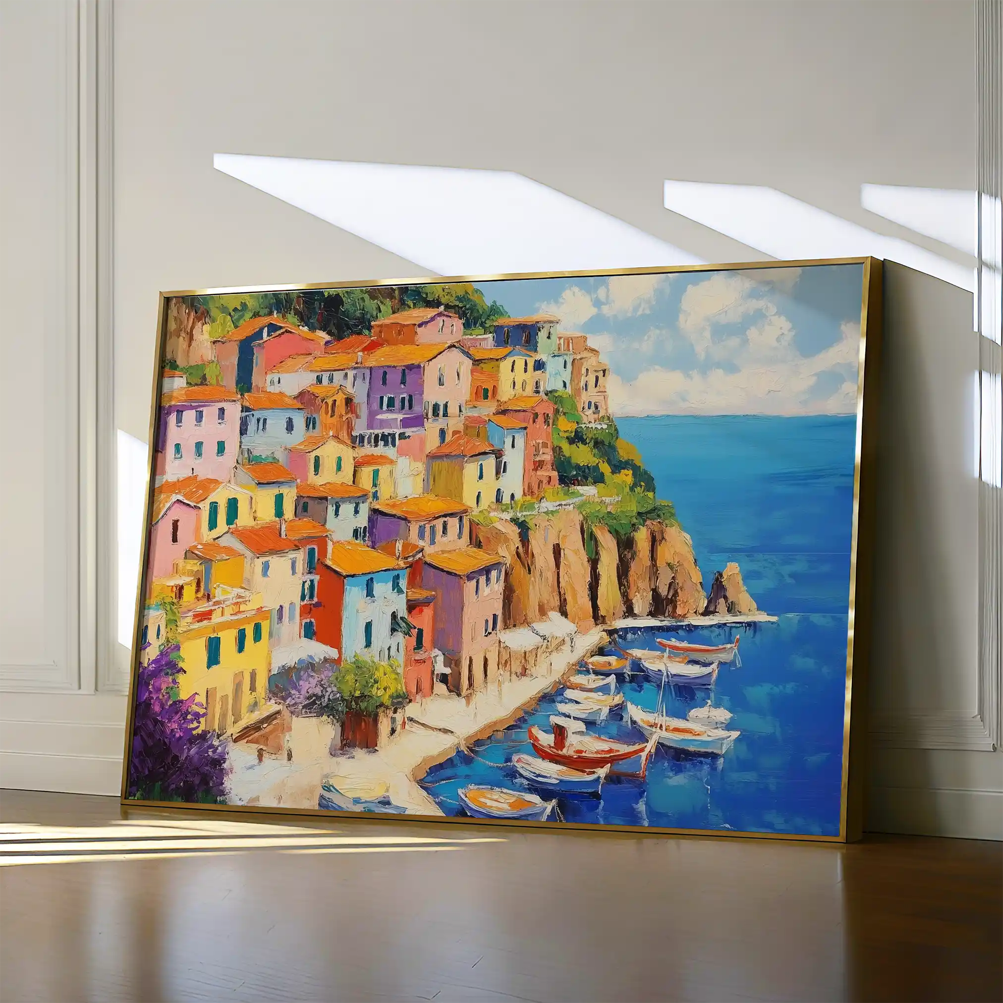 Landscape 191 Canvas Art 60 x 40 cm / Black