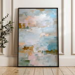 Abstract 1911 Canvas Art 18" x 24" / 45 x 60 cm / Black
