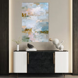 Abstract 1911 Canvas Art 18" x 24" / 45 x 60 cm / Black