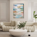 Abstract 1912 Canvas Art 18" x 24" / 45 x 60 cm / Black