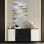 Abstract 1912 Canvas Art 18" x 24" / 45 x 60 cm / Black