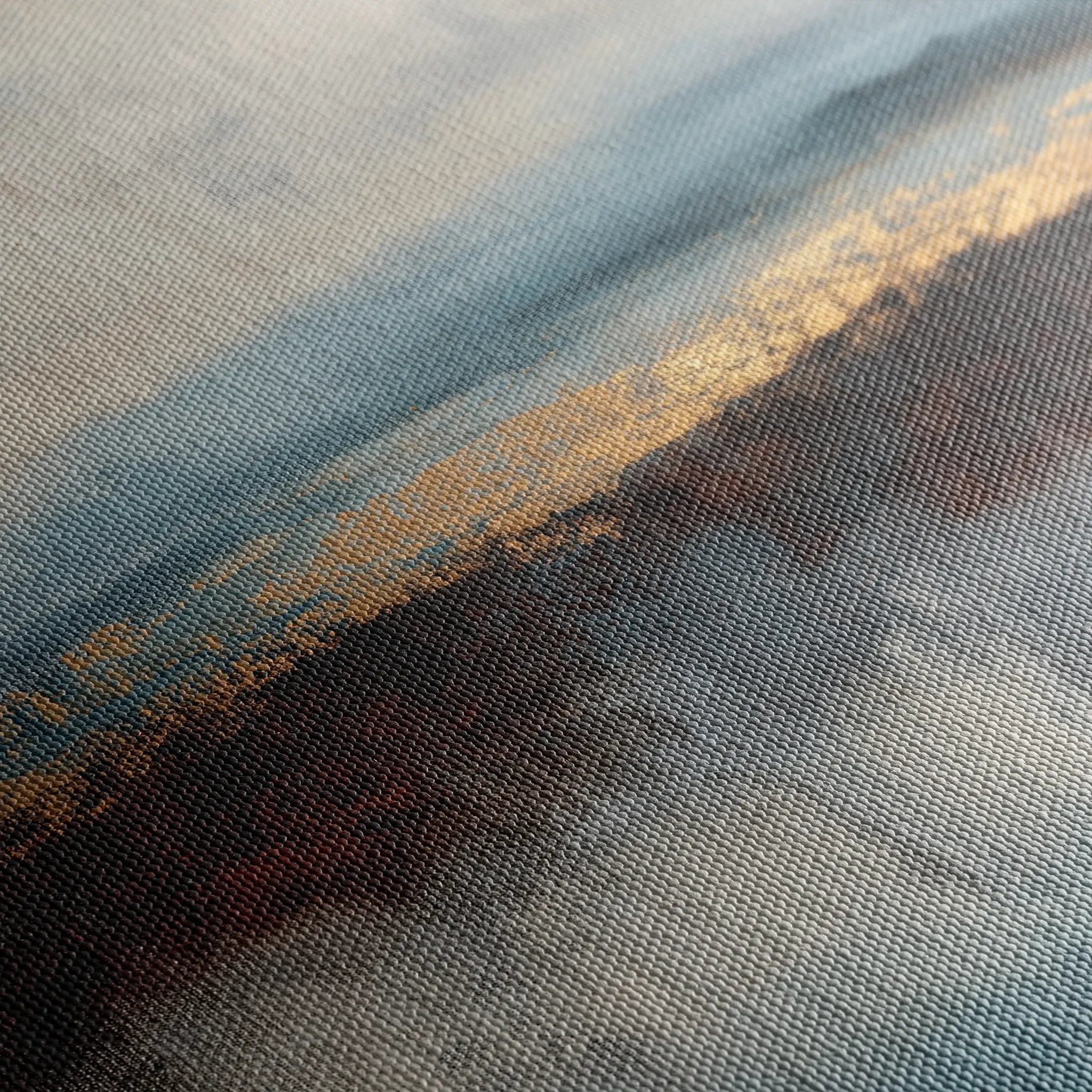 Abstract 1915 Canvas Art 18" x 24" / 45 x 60 cm / Black