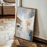 Abstract 1916 Canvas Art 18" x 24" / 45 x 60 cm / Black