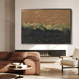 Abstract 192 Canvas Art 18" x 24" / 45 x 60 cm / Black