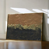 Abstract 192 Canvas Art 18" x 24" / 45 x 60 cm / Black