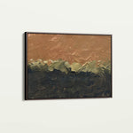 Abstract 192 Canvas Art 18" x 24" / 45 x 60 cm / Black