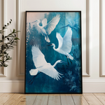 Animals 192 Canvas Art 18" x 24" / 45 x 60 cm / Black