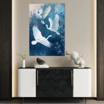 Animals 192 Canvas Art 18" x 24" / 45 x 60 cm / Black
