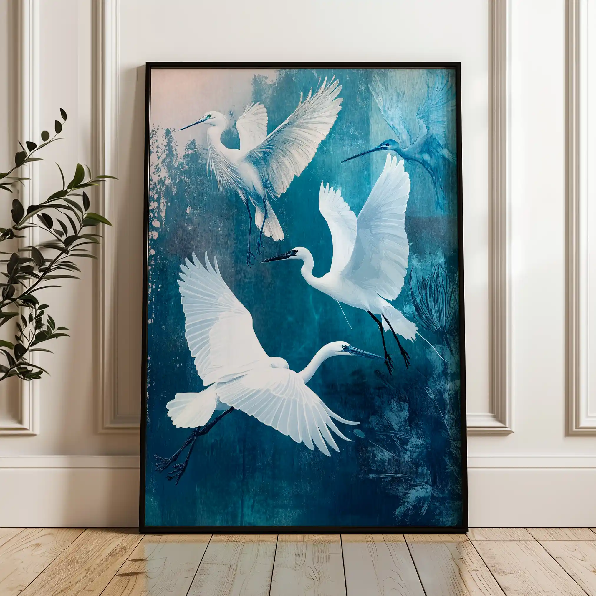 Animals 192 Canvas Art 60 x 40 cm / Black