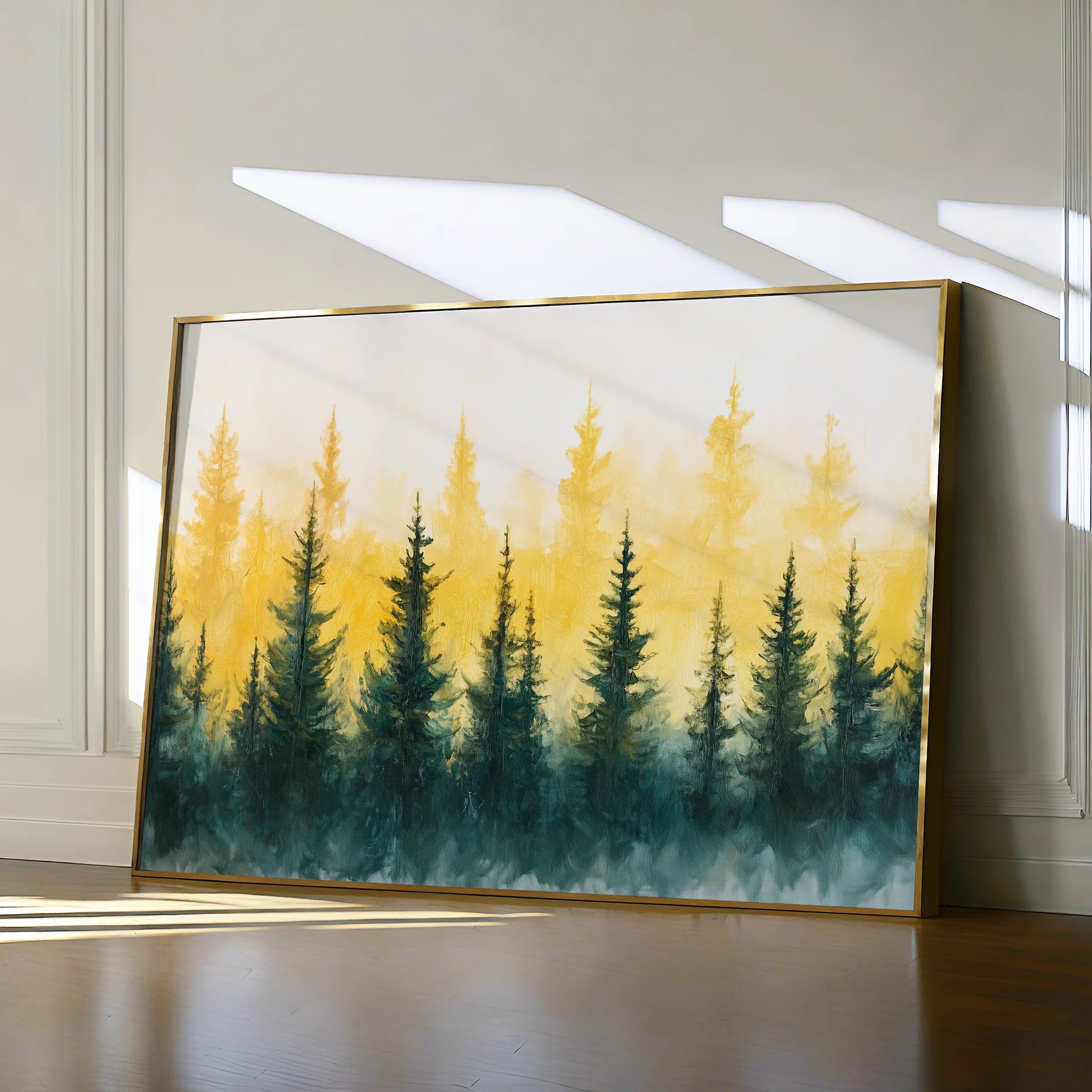 Landscape 192 Canvas Art 18" x 24" / 45 x 60 cm / Black