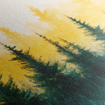 Landscape 192 Canvas Art 18" x 24" / 45 x 60 cm / Black