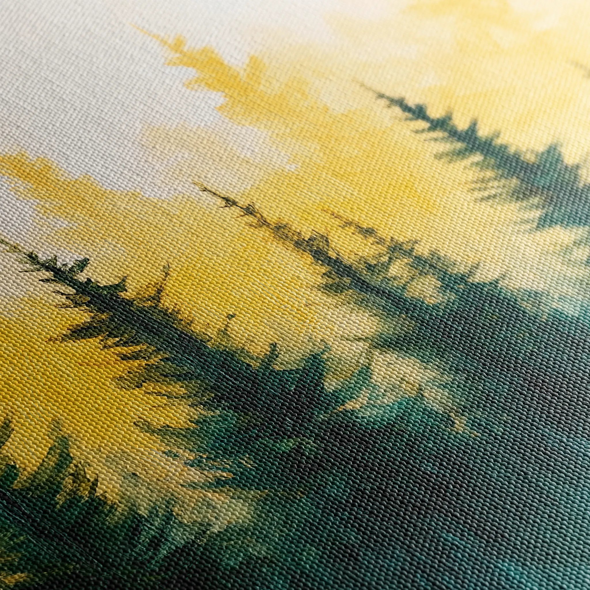Landscape 192 Canvas Art 18" x 24" / 45 x 60 cm / Black