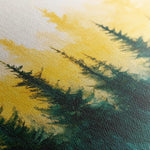 Landscape 192 Canvas Art 60 x 40 cm / Black