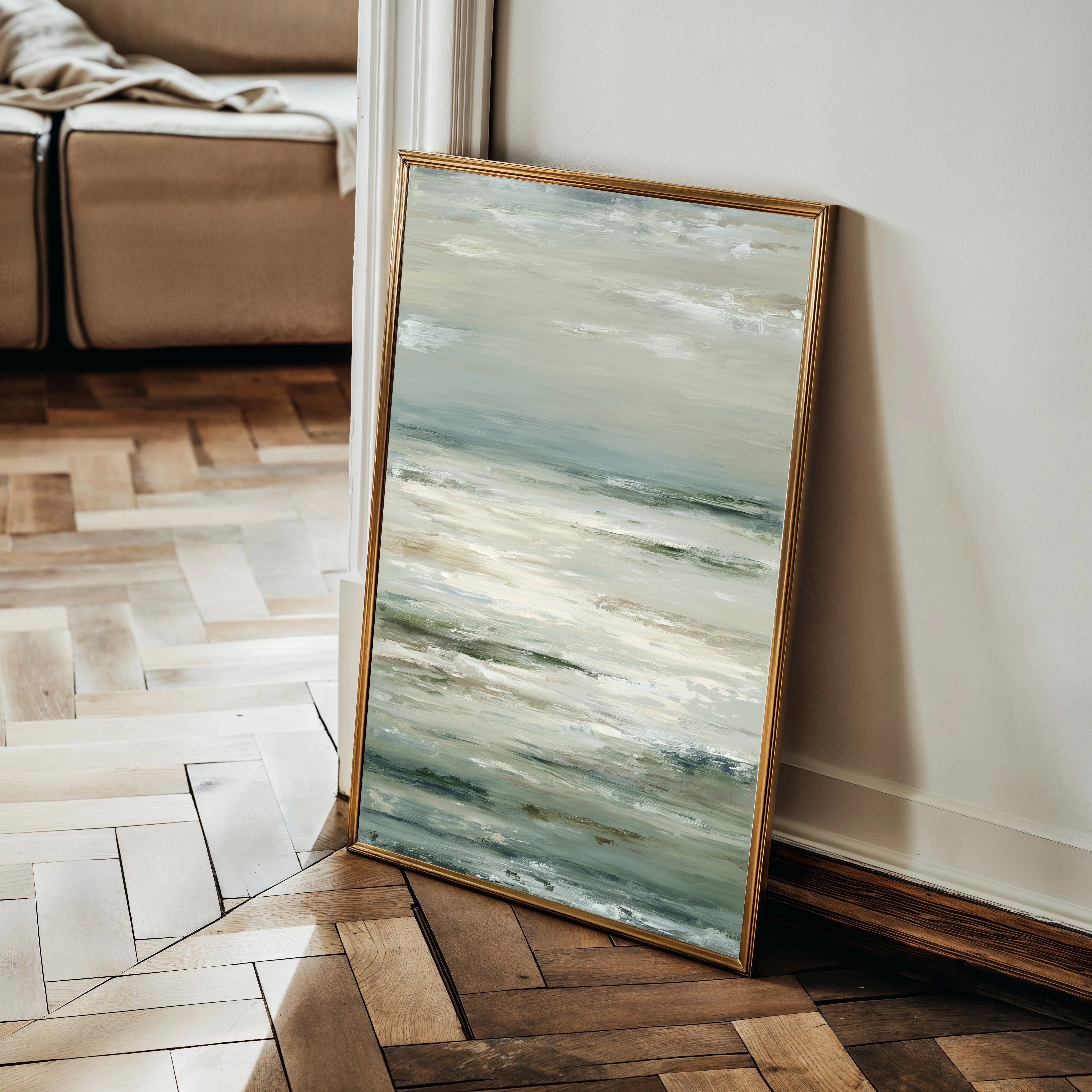 Abstract 1922 Canvas Art 18" x 24" / 45 x 60 cm / Black