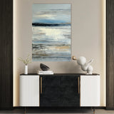 Abstract 1923 Canvas Art 18" x 24" / 45 x 60 cm / Black