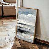 Abstract 1924 Canvas Art 18" x 24" / 45 x 60 cm / Black