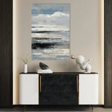 Abstract 1924 Canvas Art 18" x 24" / 45 x 60 cm / Black