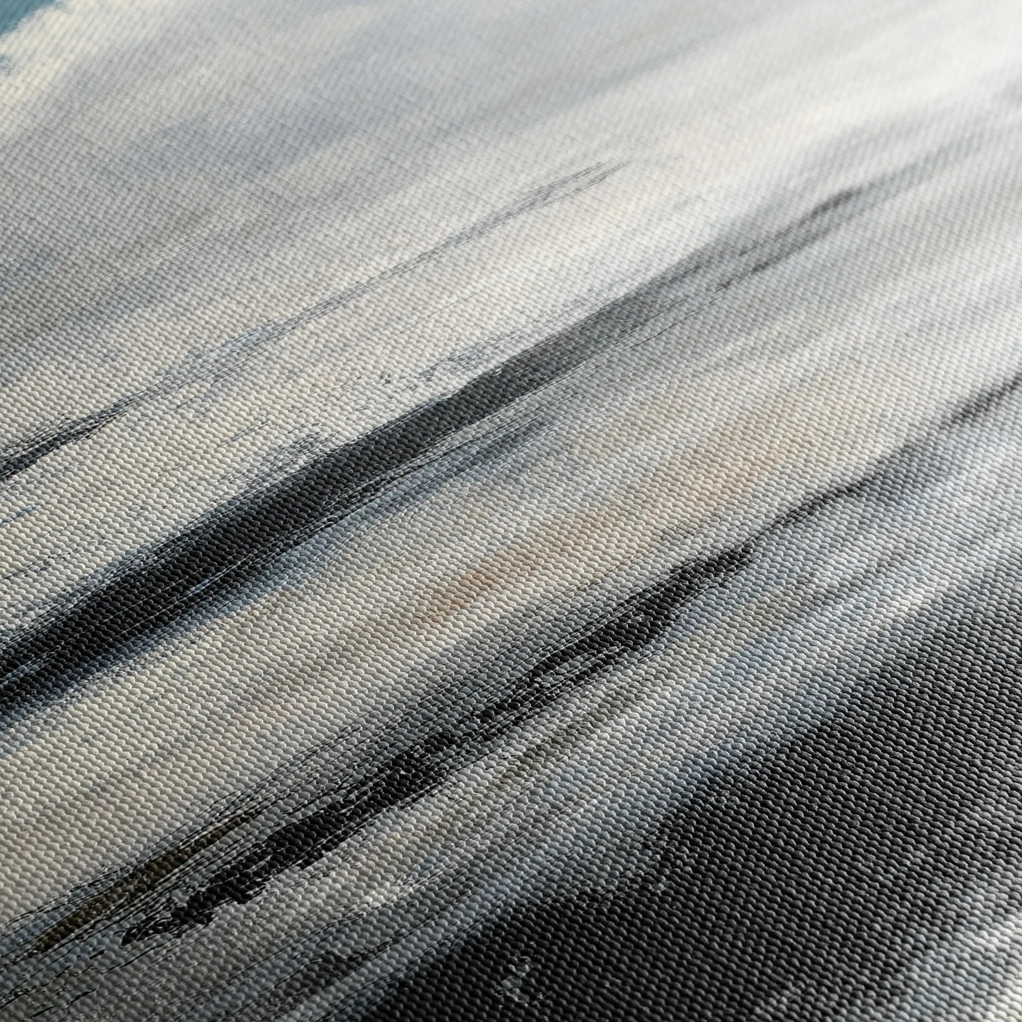 Abstract 1924 Canvas Art 18" x 24" / 45 x 60 cm / Black