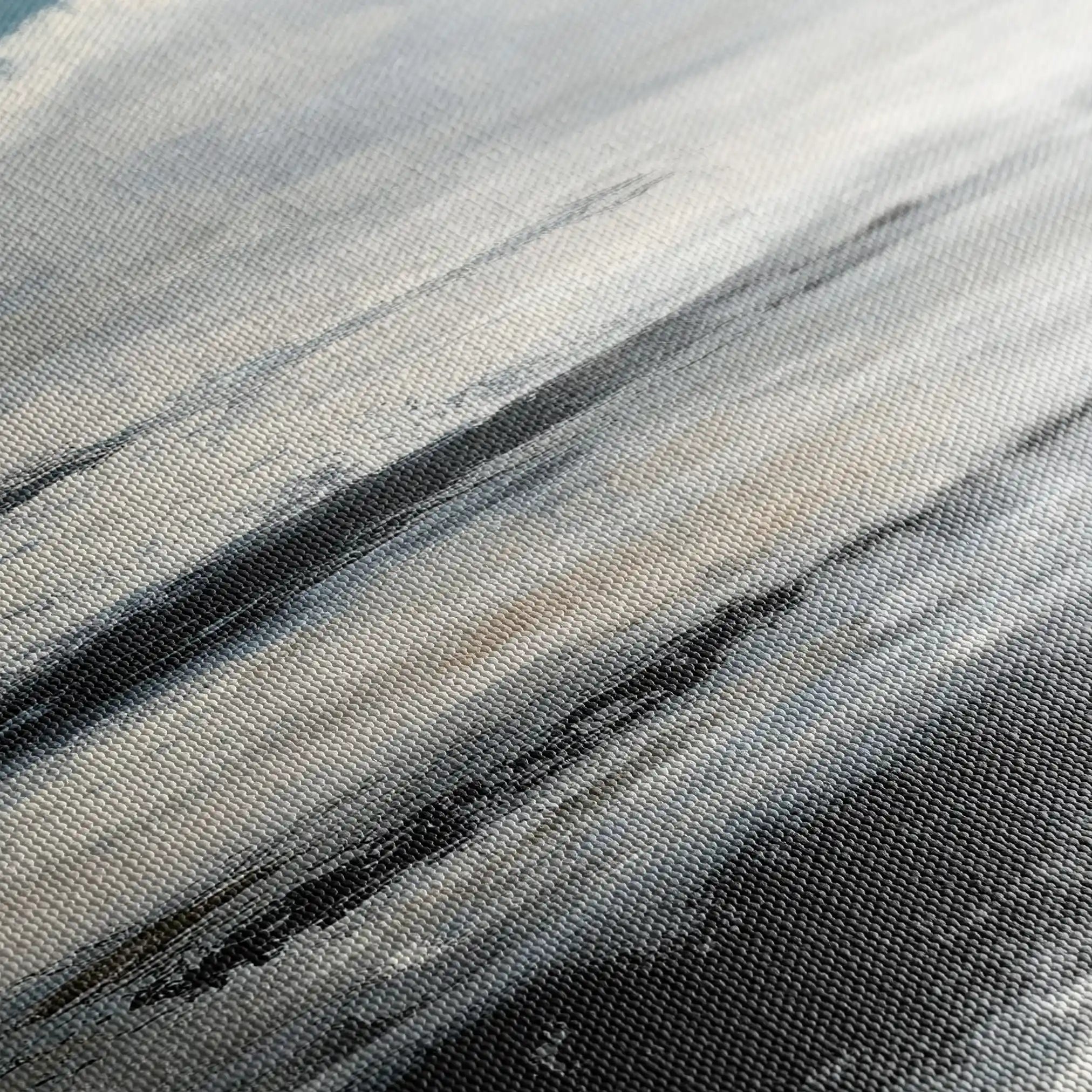 Abstract 1924 Canvas Art 60 x 40 cm / Black