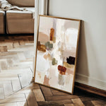 Abstract 1926 Canvas Art 18" x 24" / 45 x 60 cm / Black