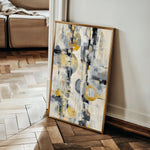 Abstract 1927 Canvas Art 18" x 24" / 45 x 60 cm / Black