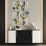 Abstract 1927 Canvas Art 18" x 24" / 45 x 60 cm / Black