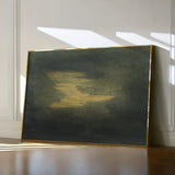 Abstract 193 Canvas Art 18" x 24" / 45 x 60 cm / Black