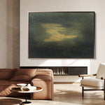 Abstract 193 Canvas Art 18" x 24" / 45 x 60 cm / Black