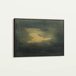 Abstract 193 Canvas Art 18" x 24" / 45 x 60 cm / Black