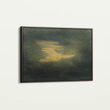 Abstract 193 Canvas Art 18" x 24" / 45 x 60 cm / Black