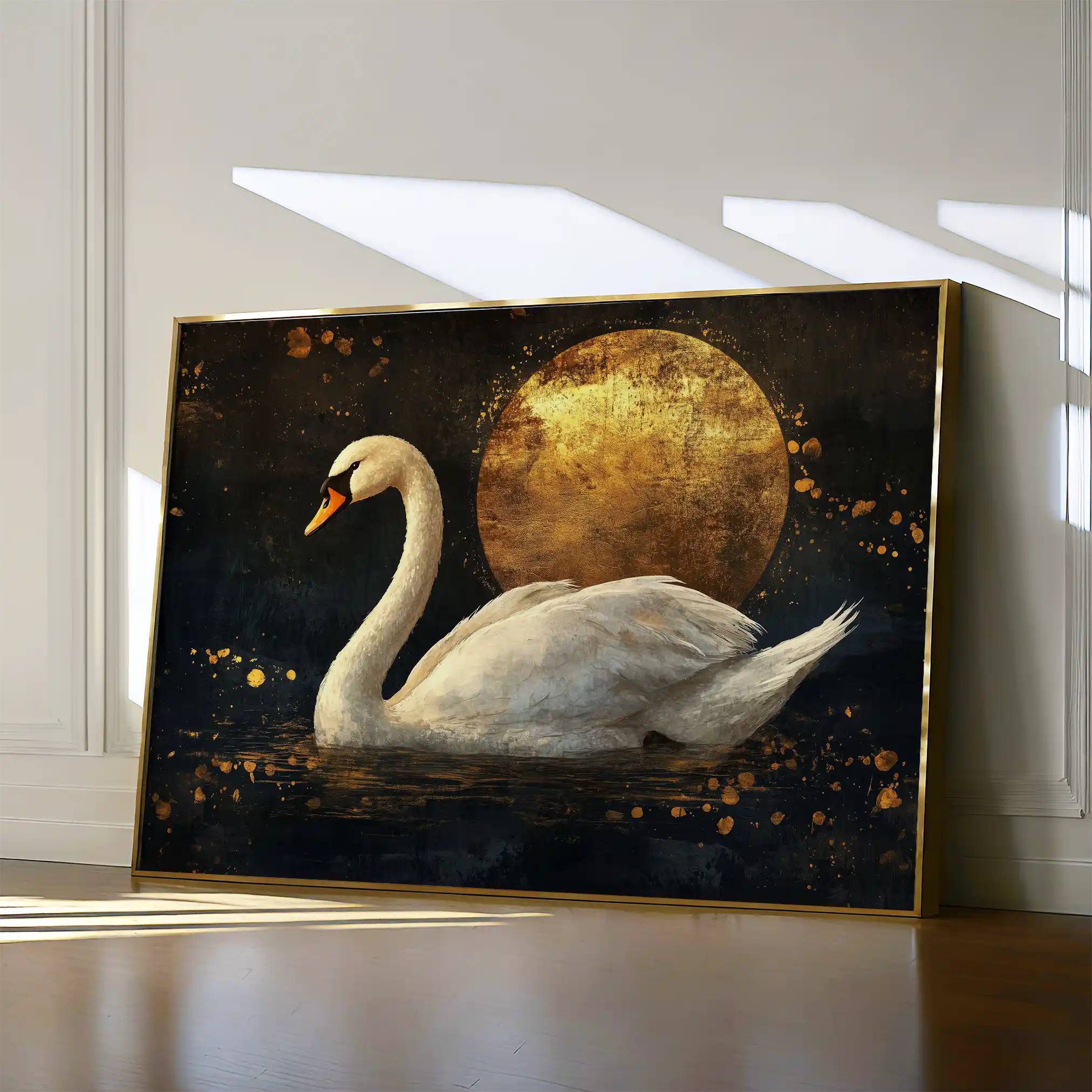 Animals 193 Canvas Art 60 x 40 cm / Black
